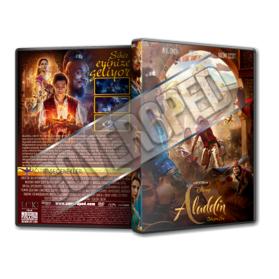 Aladdin 2019 V2 Türkçe Dvd Cover Tasarımıo